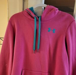 Women's Under Armour Hooded Sweatshirt XL LIKE NEW